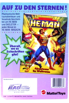 Masters of the Universe Werbeheft (1989): He-Man. Die neue Dimension. von Mattel